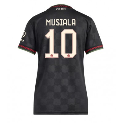 Maglie da calcio Bayern Munich Jamal Musiala #10 Terza Maglia Femminile 2025-26 Manica Corta Maglie da calcio Bayern Munich Jamal Musiala #10 Terza Maglia Femminile 2025-26 Manica Corta